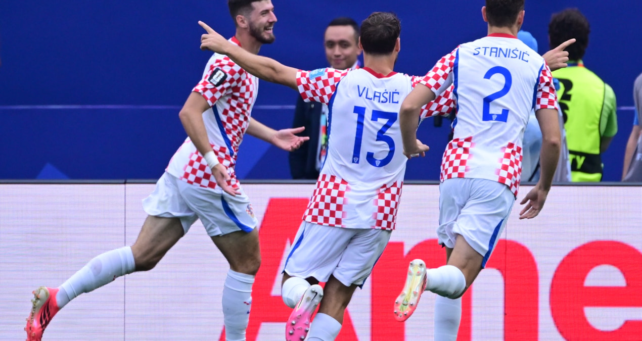 3 gollü maçta Gana ve Hırvatistan el ele turladı