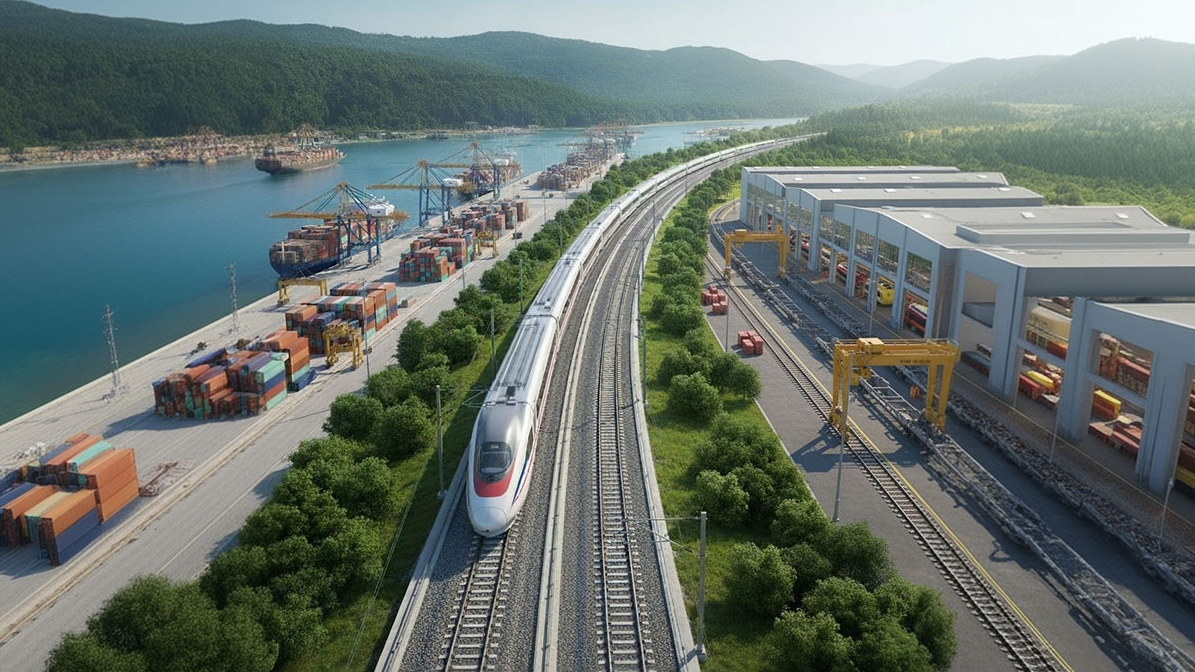Dibimizde 1.300 kilometrelik tren hattı açılıyor: Dört ülke birbirine bağlanacak