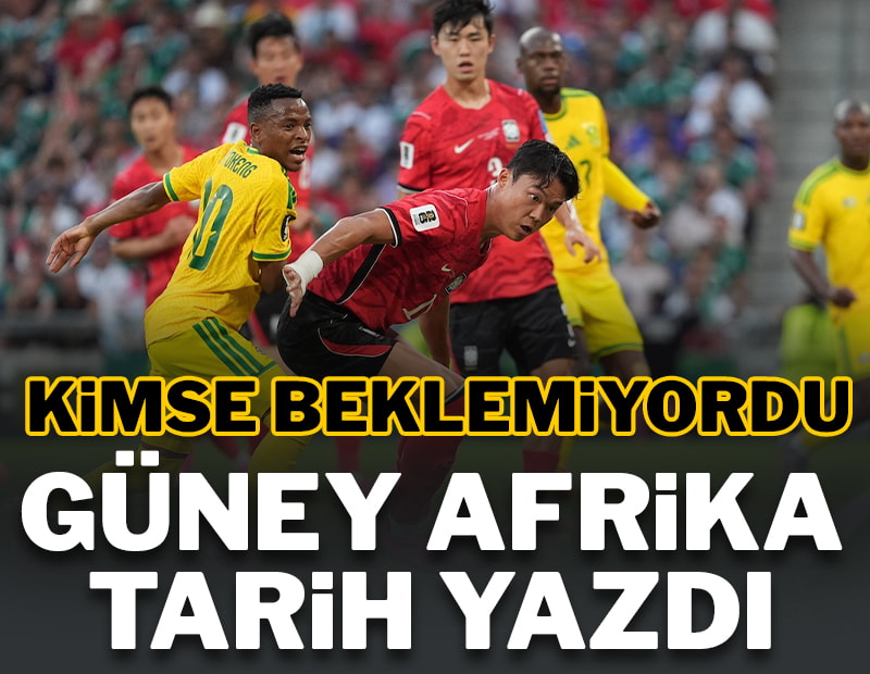 Güney Afrika tarih yazdı, ilk defa gruptan çıktı