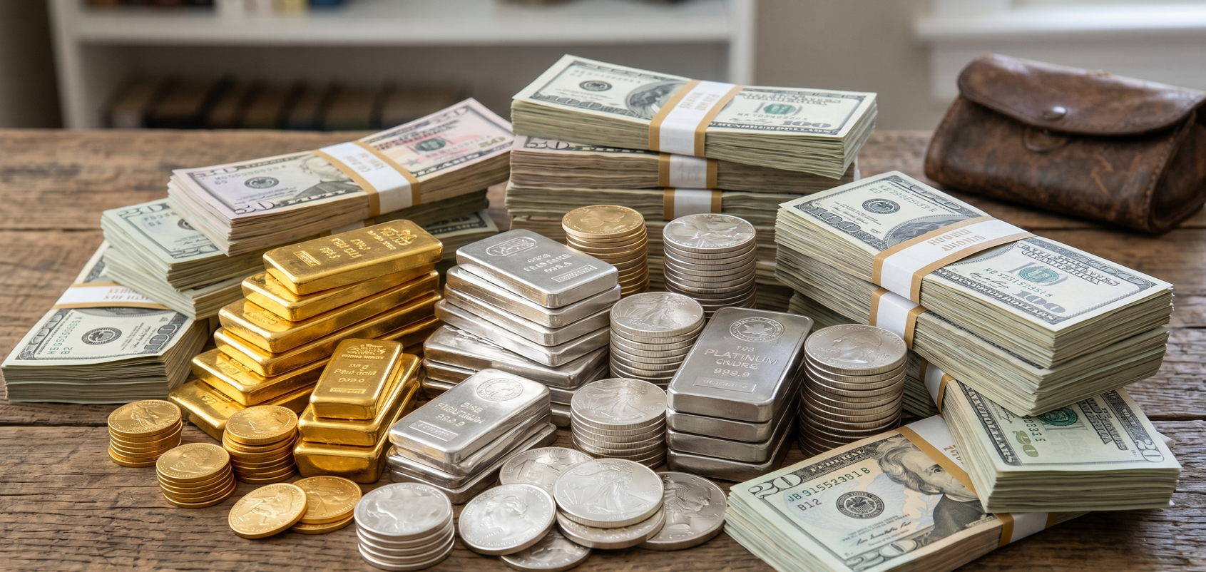 Altın ve gümüşten 5 trilyon dolarlık sıçrama