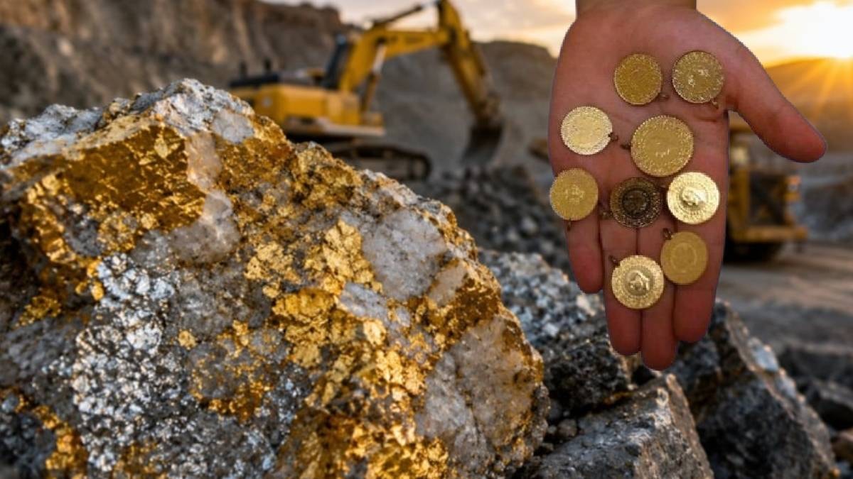 Altının kaynağı belli oldu: Meğer böyle oluşmuş