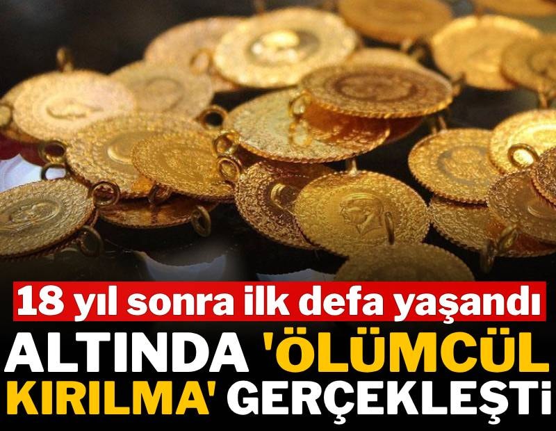 Altında 'Ölümcül kırılma' gerçekleşti: 18 yıl sonra ilk defa yaşandı