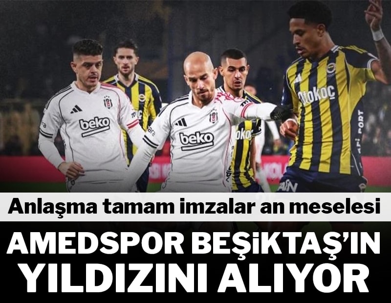 Amedspor Beşiktaş'ın yıldızını kadrosuna katıyor
