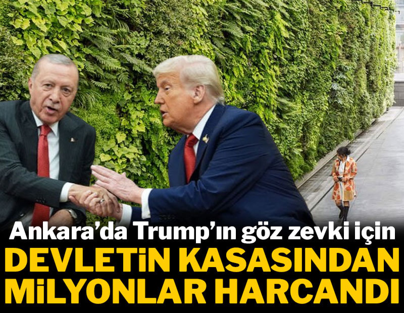 Trump'ın 'göz zevki' için 69 milyon harcadık