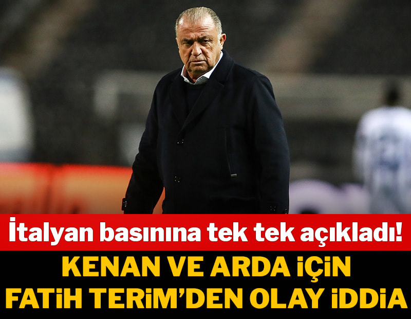 Fatih Terim iki milli yıldızı işaret etti: 'Ballon d'Or kazanabilirler'