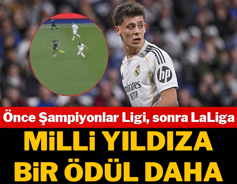 Arda Güler'e bir ödül daha! Yılın golünü attı