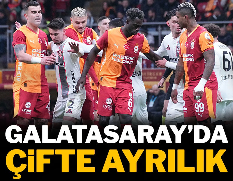 Galatasaray'da çifte ayrılık kapıda