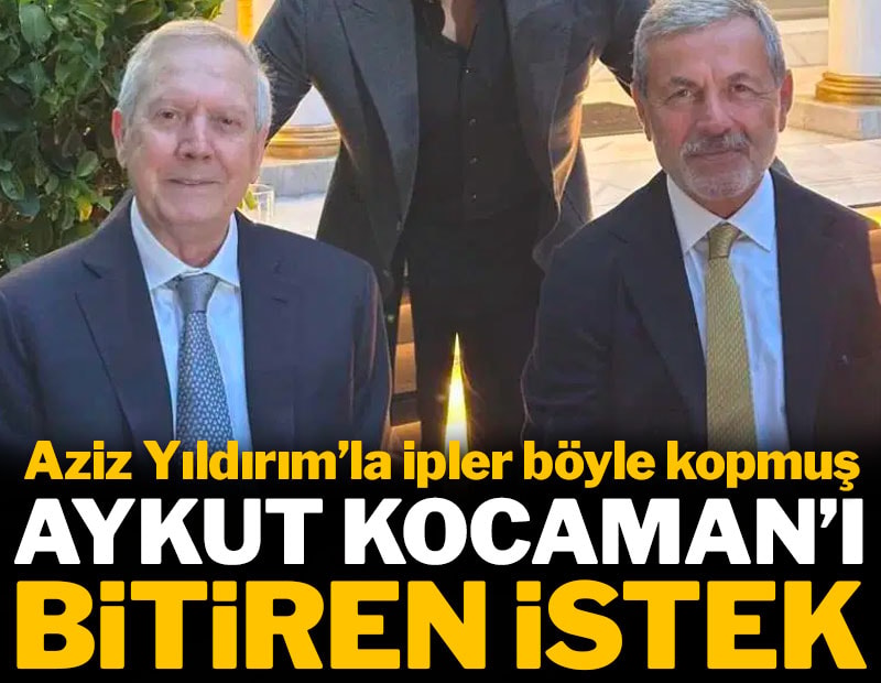Aykut Kocaman son dakikada böyle iptal olmuş