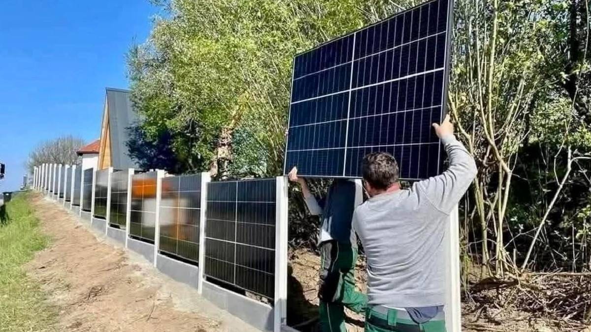 Bahçesine kuran elektriği bedavaya getiriyor