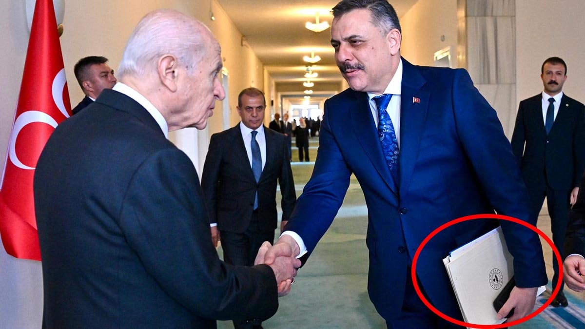 Bakanların Bahçeli’yi ziyaretinde dikkat çeken dosya detayı