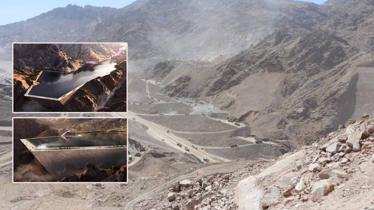 3 dev barajı kullanarak dağların içine 2,8 kilometrelik göl yapacaklar