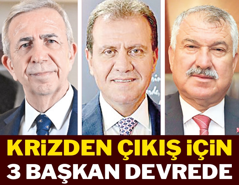 Krizden çıkış için 3 başkan devrede