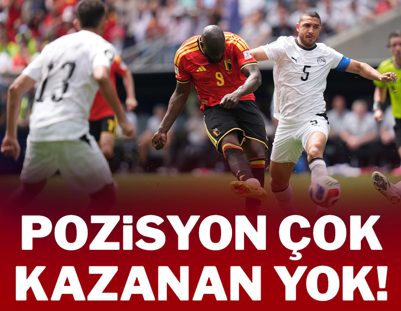 Belçika ve Mısır puanları paylaştı