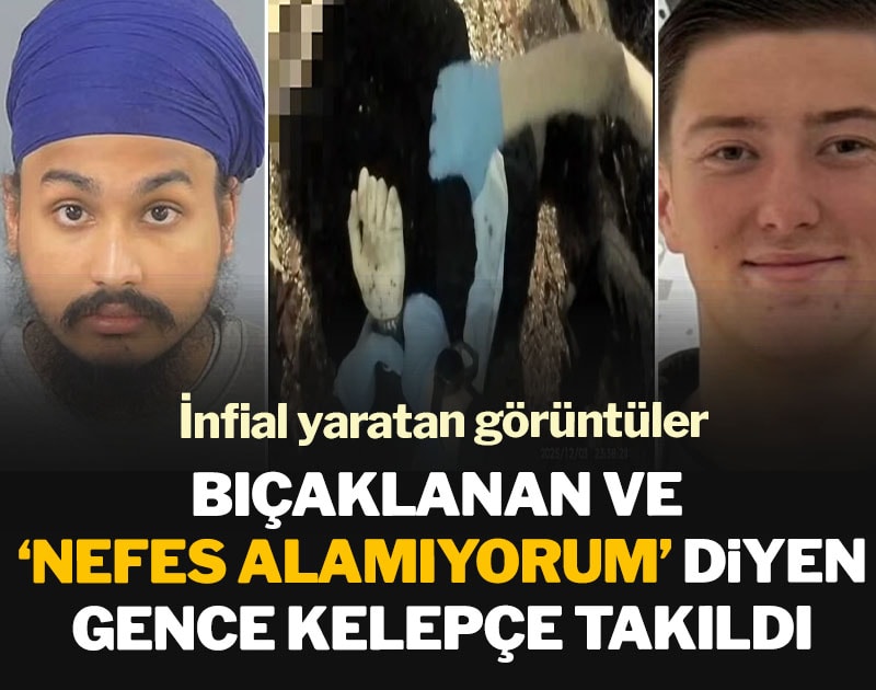 Bıçaklanan ve ‘nefes alamıyorum’ diyen gence kelepçe takıldı
