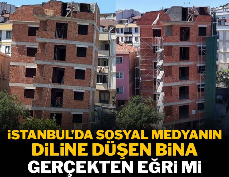 Sosyal medya bu binayı konuşuyor! Belediyeden açıklama geldi