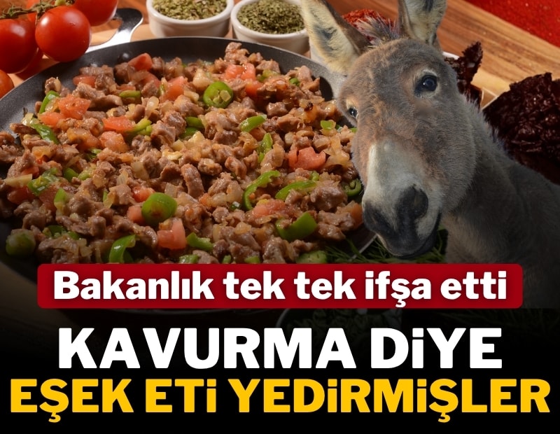 Bakanlık tek tek açıkladı: Kavurma ve içli köftede 'yasaklı et' tespiti