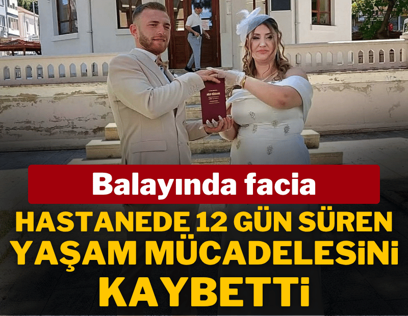 Balayında facia! Yüksekten denize atlayan damat yaşam savaşını kaybetti
