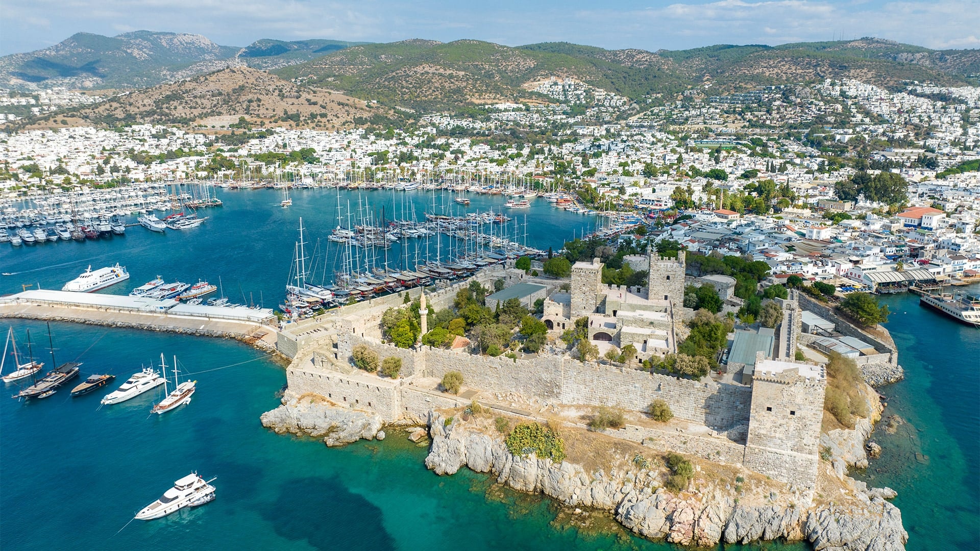 Bodrum'un 183 yıl önce çekilmiş fotoğrafı ortaya çıktı