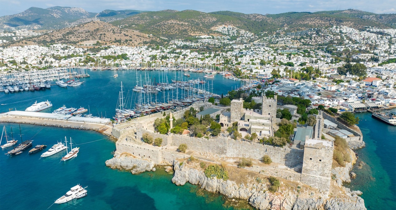 Bodrum'un 183 yıl önce çekilmiş fotoğrafı ortaya çıktı