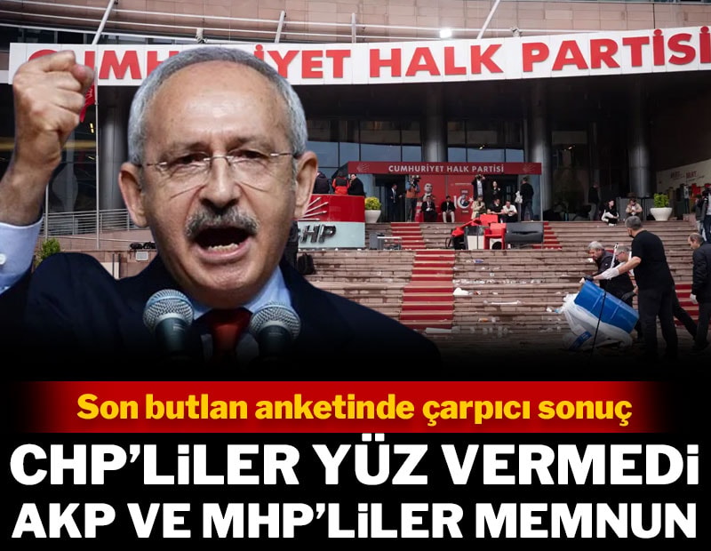 Kılıçdaroğlu'na CHP'liler yüz vermedi; AKP ve MHP'liler memnun