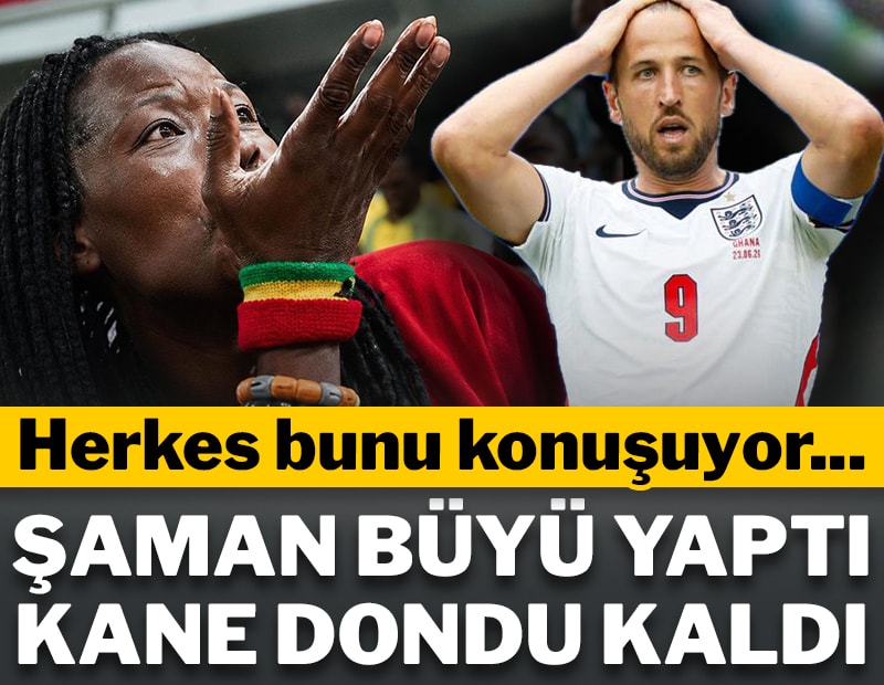 Şaman büyü yaptı! Kane dondu kaldı