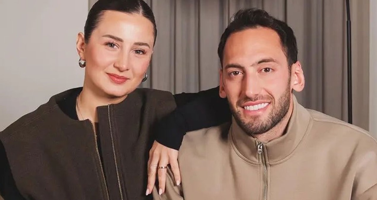 Hakan Çalhanoğlu'nun eşinden eleştirilere zehir zemberek tepki