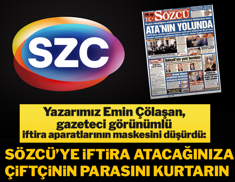 Sen kendi patronuna bak!