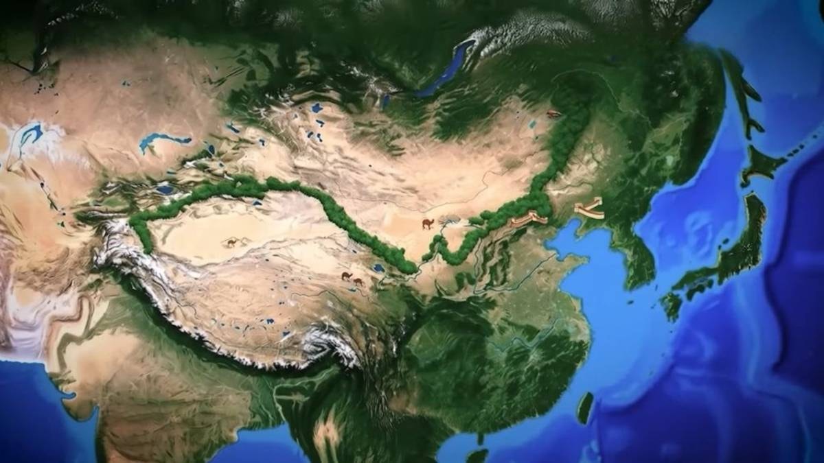 Bölgeyi çölleşmeden kurtarmak için 100 milyar dolar harcadılar