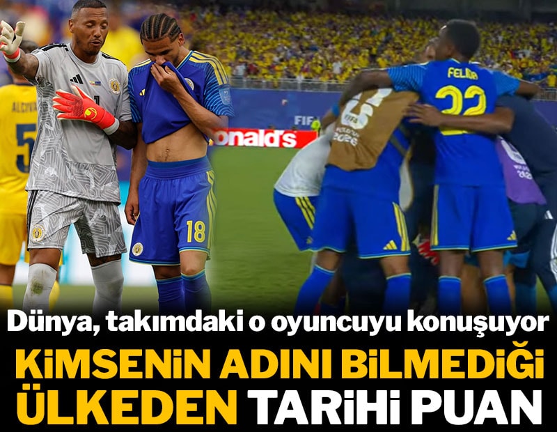 Kimsenin adını bilmediği ülkeden Dünya Kupası'nda tarihi puan
