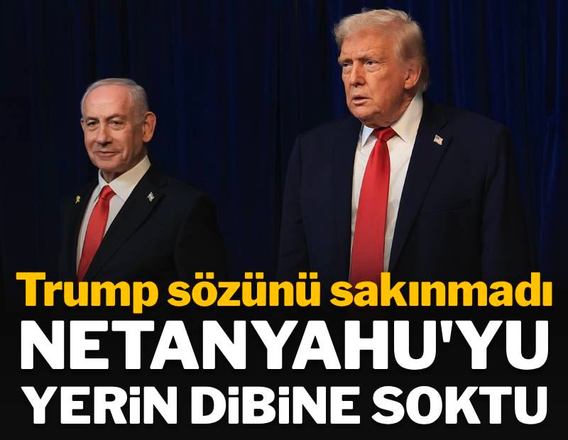 Trump sözünü sakınmadı: Eski dostu 'Bibi'yi' yerin dibine soktu