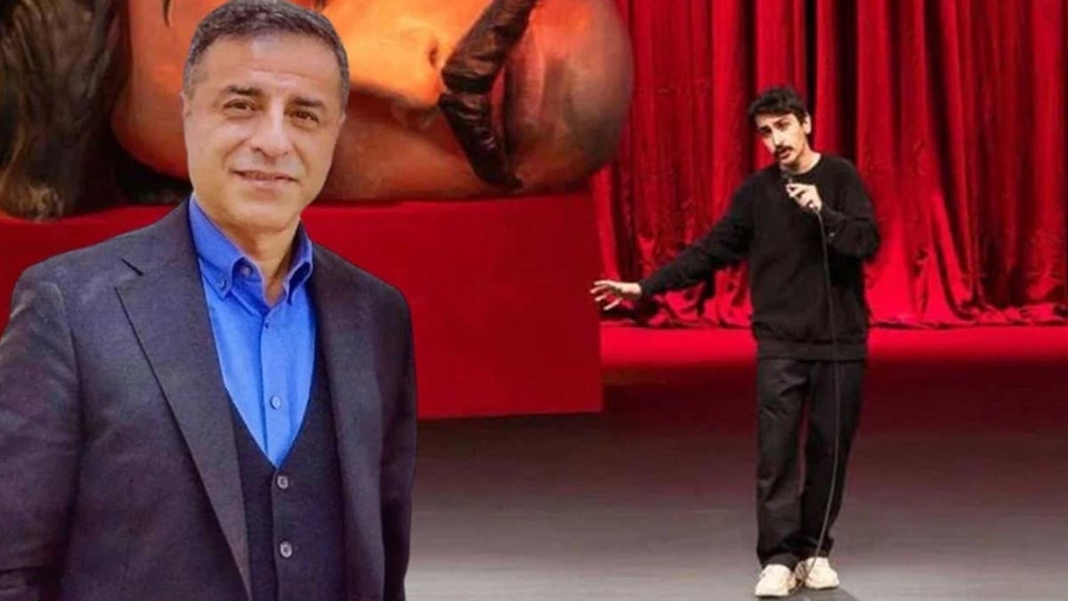 Selahattin Demirtaş'tan komedyen Deniz Göktaş için paylaşım