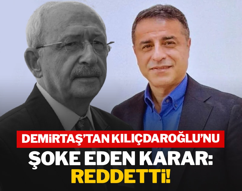 SON DAKİKA | Demirtaş Kılıçdaroğlu'nun ziyaret teklifini reddetti