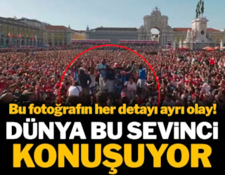 Dünya bu sevinci konuşuyor: Her detayı ayrı olay