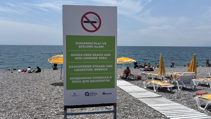 Sahillerde ‘dumansız plaj’ dönemi