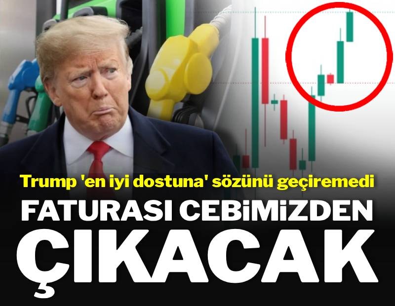Trump 'en iyi dostuna' sözünü geçiremedi: Faturası cebimizden çıkacak