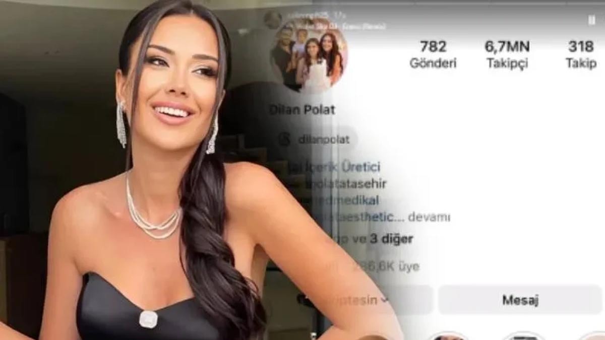 Dilan Polat'ın Instagram hesabı kapatıldı