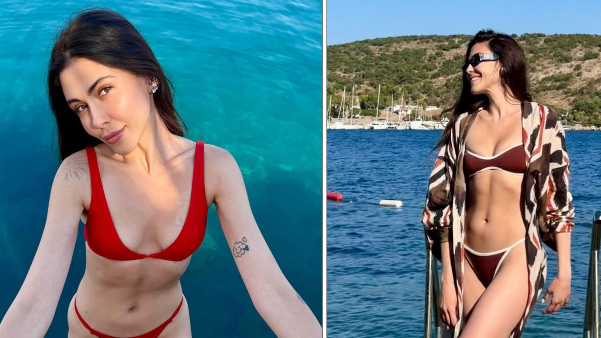 Daha 17'nin yıldızı Dilara Aksüyek'in plaj paylaşımlarına yorum yağdı