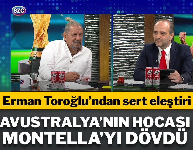 Avustralya-Türkiye maçını Erman Toroğlu Sözcü TV'de yorumluyor