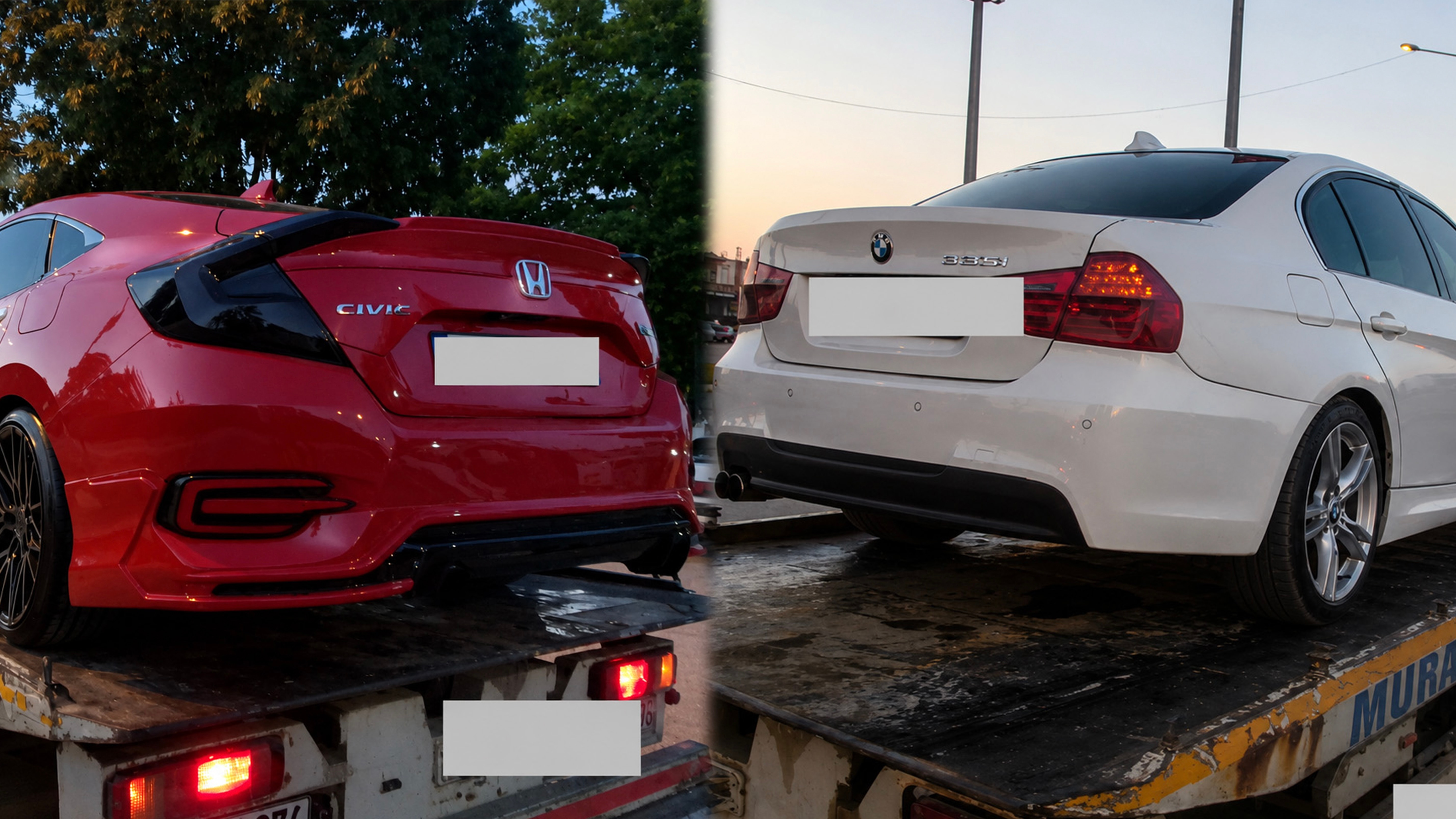 Drift yapan alkollü sürücünün gözünün yaşına bakılmadı