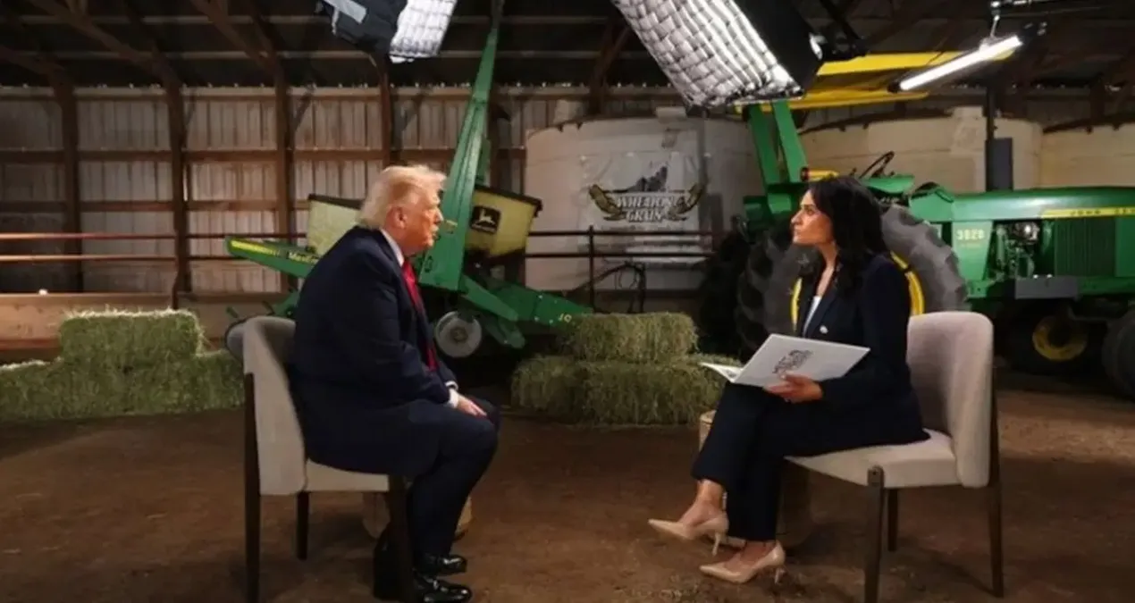 Canlı yayında gergin anlar: Trump, gazeteciye sinirlenip yayını terk etti