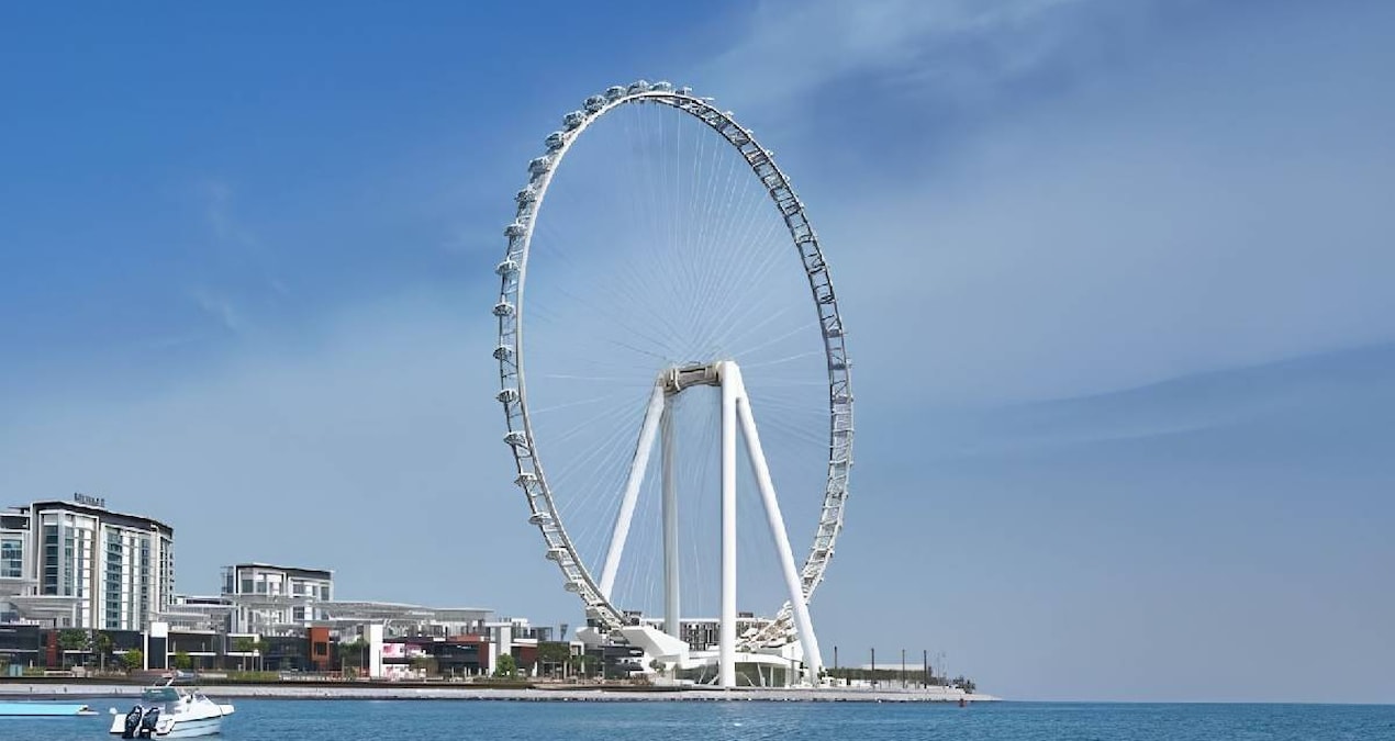 Dünyanın En Yüksek Dönme Dolabı Dubai'de Devleşti
