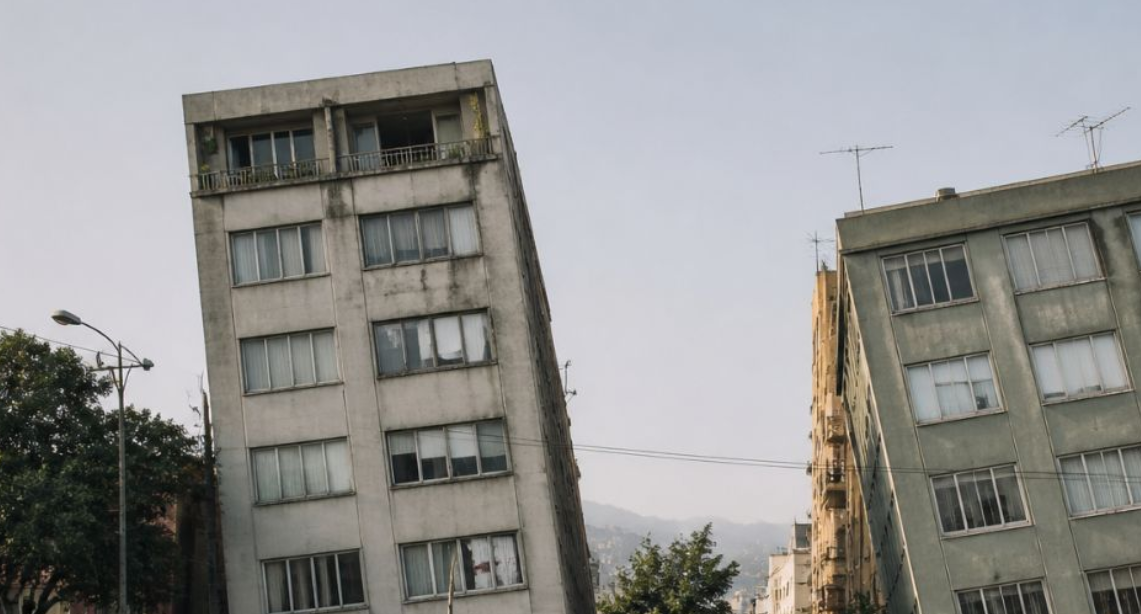 Dev şehir kendi kendini yutmaya başladı