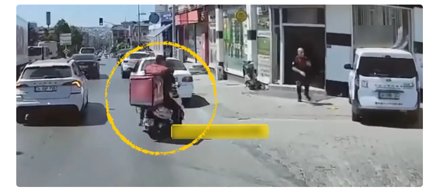 İstanbul sokaklarında oyunları aratmayan anlar!