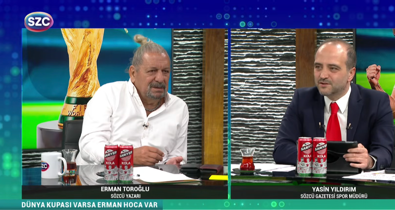 Avustralya-Türkiye maçını Erman Toroğlu Sözcü TV'de yorumluyor