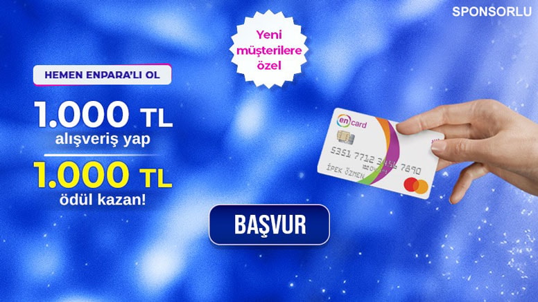 Enpara'dan 1.000 TL Ödüllü Kart