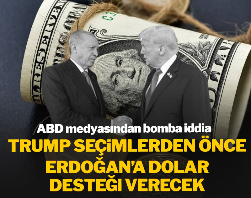 ABD medyasından bomba iddia: Trump seçimlerden önce Erdoğan'a dolar desteği verecek