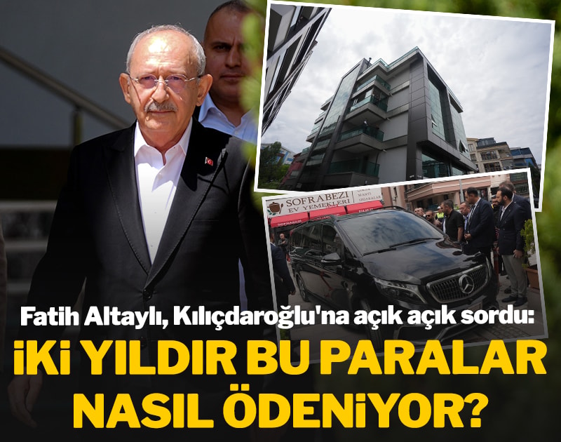 Fatih Altaylı, Kılıçdaroğlu'na açık açık sordu: İki yıldır bu paralar nasıl ödeniyor?