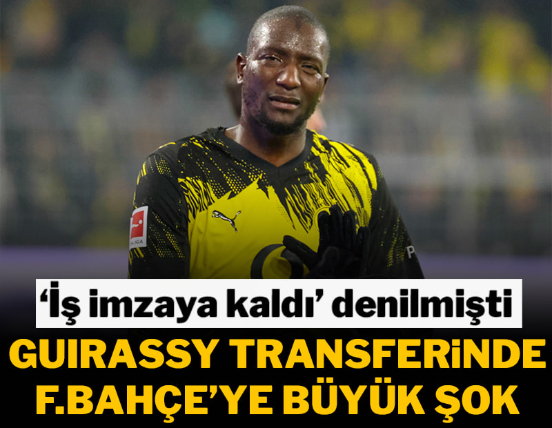 Fenerbahçe'ye Guirassy'de büyük şok! Resmi açıklama geldi