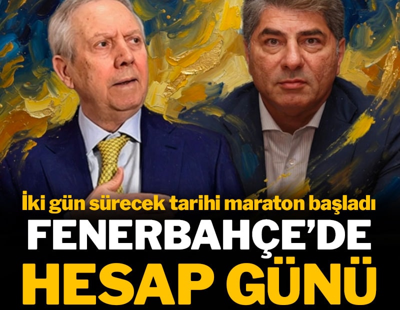 Fenerbahçe'de hesap günü: Olağanüstü Genel Kurul başladı