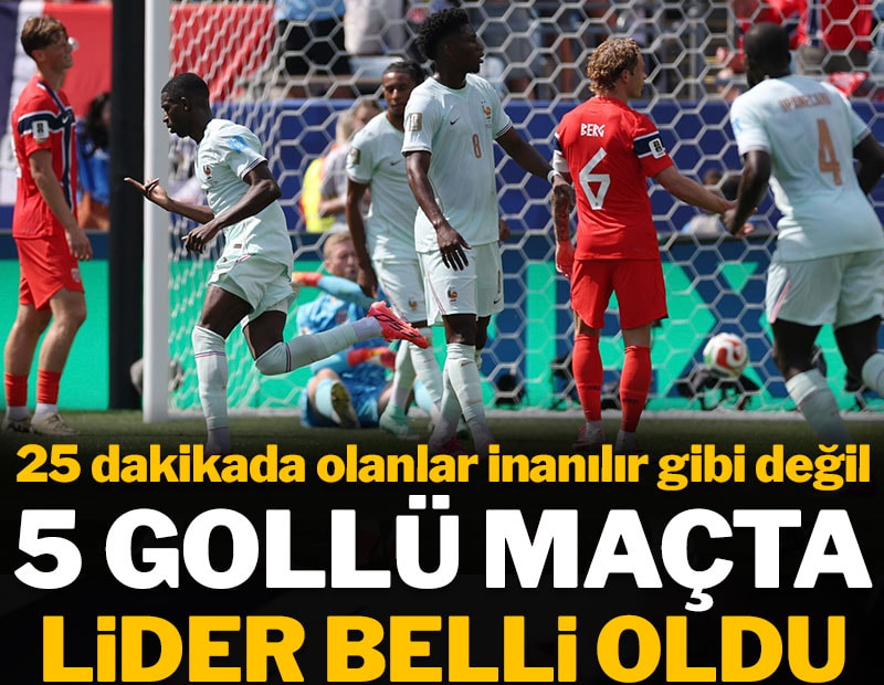 5 gollü maçta lider belli oldu: 25 dakikada olanlar nefes kesti